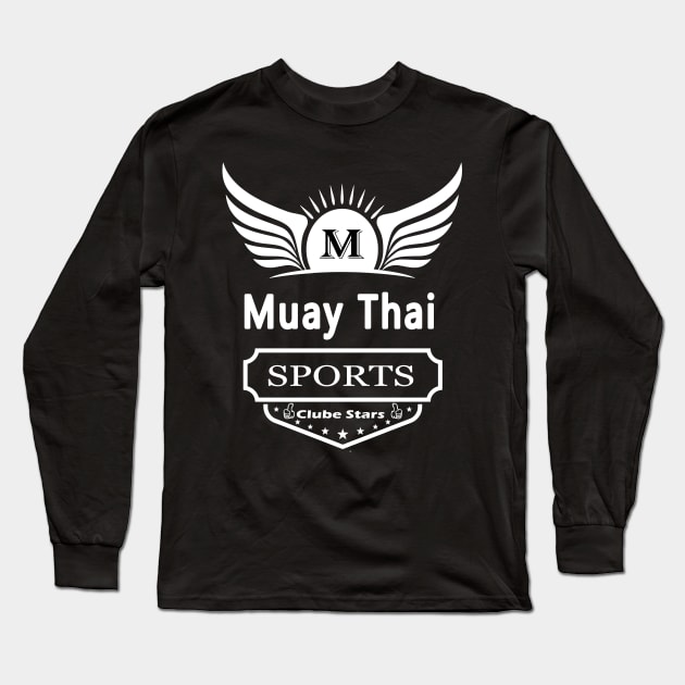 Sport Muay Thai Long Sleeve T-Shirt by Tribun Dash